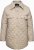 Ulla Popken Quilted Water Repellent Shirt Jacket Medium Grey - Якета - 