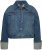 Ulla Popken Wide Cuff Denim Jacket Blue Denim - Якета - 