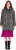 Ulla Popken Leopard Print Shirt Jacket Black - Якета - 