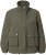Ulla Popken Cargo Style Elastic Hem Jacket Olive Grey - Якета - 
