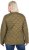 Ulla Popken HYPRAR Lightweight Quilted Water-Repellent Jacket Olive - Якета - 