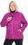 Ulla Popken HYPRAR Lightweight Quilted Water-Repellent Jacket Berry - Якета - 