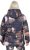 Ulla Popken HYPRAR Water-Repellent Allover Print Jacket Black - Якета - 