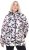 Ulla Popken HYPRAR Water-Repellent Allover Print Jacket Pale Beige - Якета - 