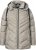 Ulla Popken HYPRAR Water-Repellent Quilted Jacket Medium Grey - Якета - 
