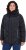 Ulla Popken HYPRAR Reflective Detail Quilted Jacket Black - Якета - 
