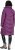 Ulla Popken HYPRAR Longline Water Repellent Jacket Plum - Якета - 