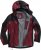 Ulla Popken HYPRAR Lightweight Triple Function Jacket Dark Berry - Якета - 