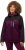 Ulla Popken HYPRAR Lightweight Triple Function Jacket Dark Berry - Якета - 
