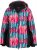 Ulla Popken HYPRAR Graphic Stripe Fully Lined Ski Jacket Teal - Якета - 