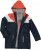 Ulla Popken HYPRAR Color Block Triple Function Ski Jacket Black - Якета - 