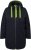 Ulla Popken HYPRAR Triple Function Contrast Trim Quilted Lining Jacket Navy - Якета - 