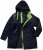 Ulla Popken HYPRAR Triple Function Contrast Trim Quilted Lining Jacket Navy - Якета - 