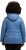Ulla Popken Reversible Butterfly Print Fully Lined Quilted Jacket Blue Denim - Якета - 