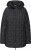 Ulla Popken HYPRAR Channel Quilted Jacket Black - Якета - 