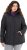 Ulla Popken HYPRAR Channel Quilted Jacket Black - Якета - 