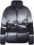 Ulla Popken HYPRAR Mountain Scene Performance Puffer Jacket Black - Якета - 