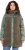 Ulla Popken Mixed Texture Fleece Quilted Jacket Olive - ДАМСКИ ДРЕХИ 40-66 - 