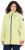 Ulla Popken Hyprar Soft Shell Water Repellent Hooded Jacket Lime Green - Якета - 