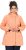Ulla Popken Raindrop Print Longline Waterproof Jacket Mandarin - Якета - 