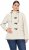 Ulla Popken HYPRAR Toggle Button Microfleece Lined Jacket Light Champagne - Якета - 