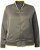 Ulla Popken Reversible Leopard Print College Collar Jacket Olive Grey - Якета - 