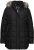 Ulla Popken HYPRAR Quilted Jacket Black - Якета - 