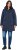 Ulla Popken HYPRAR Drawstring Waist Parka Navy - Якета - 