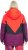Ulla Popken HYPRAR Performance Colorblock Ski Jacket Coral - Якета - 