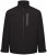 Kam Jeans KV132 Softshell Panelled Jacket Black - Якета - мъжки якета големи размери