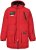 JAY-PI Warm Quilted Parka Dual Function Windproof and Water Repellent Red - Якета - мъжки якета големи размери
