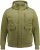 STHUGE Bomber Jacket With Hood Green - Якета - мъжки якета големи размери