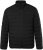 JP1880 Jacket Quilted Stand-up Collar Black - Якета - мъжки якета големи размери