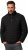 JP1880 Jacket Quilted Stand-up Collar Black - Якета - мъжки якета големи размери