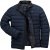 JP1880 Jacket Quilted Stand-up Collar Navy - Якета - мъжки якета големи размери