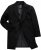 JP1880 Coat Classic Wool Blend Black - Якета - мъжки якета големи размери