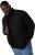 STHUGE Bomber Jacket Quilted Black - Якета - мъжки якета големи размери
