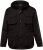Jay-Pi Jacket Technical Weatherproof Stomach Fit Black - Якета - мъжки якета големи размери