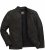 STHUGE Leather Biker Jacket Lamb Nappa Leather Black - Якета - мъжки якета големи размери