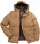 STHUGE Jacket Puffer With Warm Quilting Beige - Якета - мъжки якета големи размери