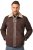 JP1880 Leather Jacket Genuine Lamb Nappa - Якета - мъжки якета големи размери