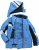 Ulla Popken HYPRAR Chevron Stripe Triple Function Quilted Fully Lined Ski Jacket Pastel Petrol - Якета - 