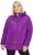 Ulla Popken Quilted Water Repellent Jacket Dark Purple - Якета - 
