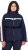 Ulla Popken Triple Function Racing Stripe Jacket Navy - Якета - 