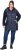 Ulla Popken HYPRAR Softshell Long Cut Jacket Navy - Якета - 