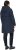 Ulla Popken Hooded with Zippered Pockets and Zippered Side Slits Jacket Navy - Якета - 