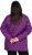 Ulla Popken HYPRAR Water-Repellent Quilted Jacket Plum - Якета - 
