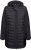 Ulla Popken HYPRAR Mixed Texture Water-Repellent Jacket Black - Якета - 
