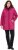 Ulla Popken HYPRAR Mixed Texture Water-Repellent Jacket Ruby - Якета - 