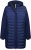 Ulla Popken HYPRAR Mixed Texture Water-Repellent Jacket Night Blue - Якета - 